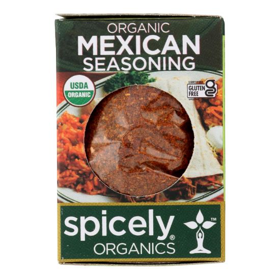 Spicely Organics - Organic Mexican Seasoning - Case of 6 - 0.5 oz.