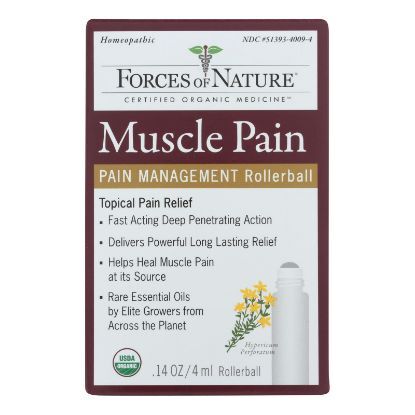 Forces Of Nature - Muscle Pain Management - 1 Each - 4 ML