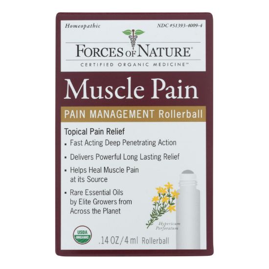 Forces Of Nature - Muscle Pain Management - 1 Each - 4 ML