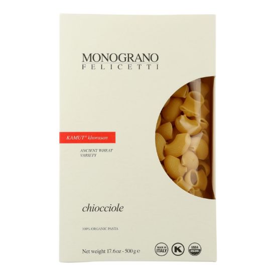 Monograno - Kamut Organic Chioccole - Case of 8 - 17.64 OZ