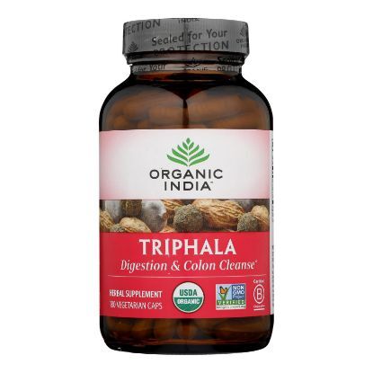 Organic India Triphala, Digestion & Colon Cleanse  - 1 Each - 180 VCAP