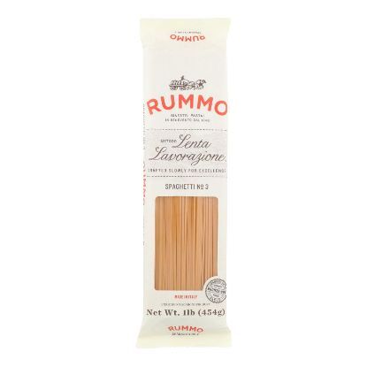 Rummo Lenta Lavorazione Spaghetti No. 3  - Case of 20 - 16 OZ
