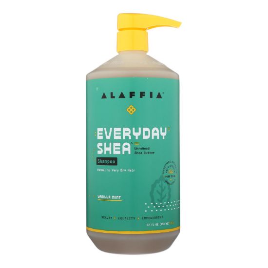 Alaffia - Shampoo - Vanilla Mint - 32 oz.