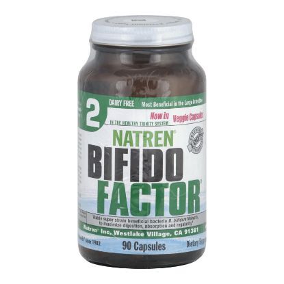 Natren Bifido Factor Dairy Free - 90 Capsules