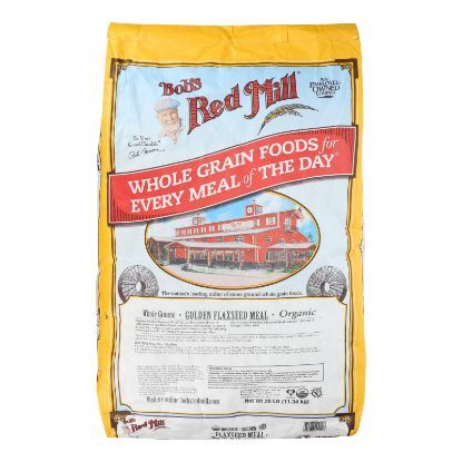 Bob's Red Mill 100% Organic Flaxseed - Golden Meal - 25 lb.