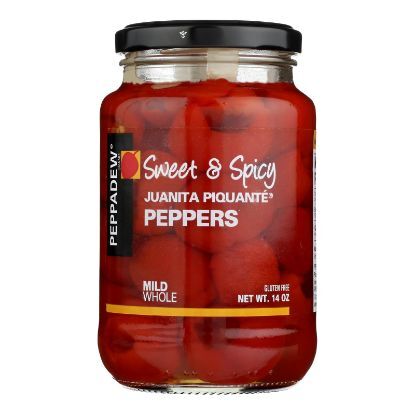Peppadew Mild Whole Piquante Peppers  - Case of 12 - 14 OZ