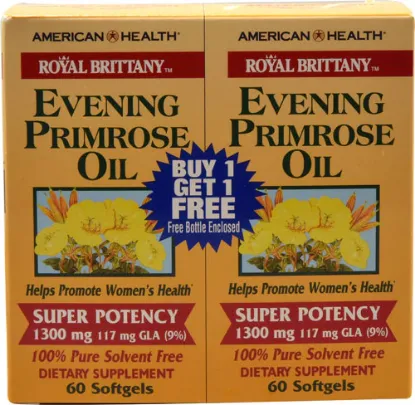 American-Health-Royal-Brittany-Evening-Primrose-Oil-Twin-Pack 500mg