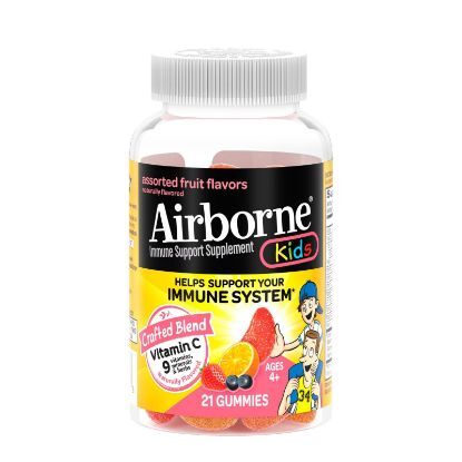 Airborne - Vitamin C Gummies for Kids - Fruit - 21 Count
