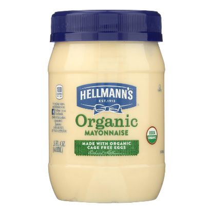 Hellman's Organic Mayonnaise  - Case of 6 - 15 FZ
