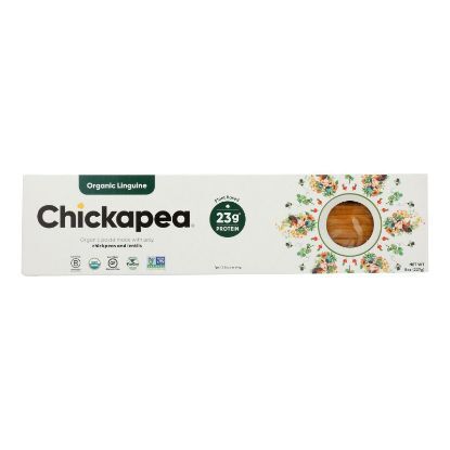 Chickapea Pasta - Pasta Organic Linguine - Case of 6 - 8 OZ