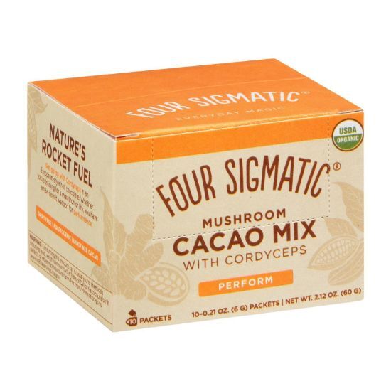 Four Sigmatic - Hot Caco Mix - Organic Cordycep Mushroom - 10 CT