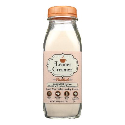 Leaner Creamer - Creamer Hazelnut - Case of 6 - 9.87 OZ