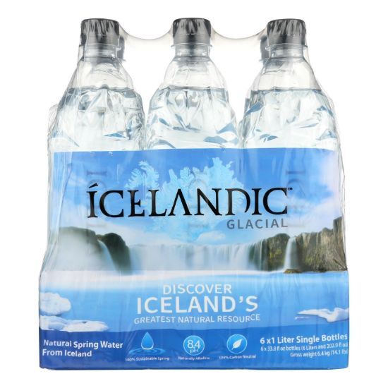Icelandic Glacial - Water Natural Spring - Case of 2 - 6/33.8 F