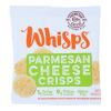 Whisps - Cheese Crisps Parmarsan Single Serve - Case of 12-0.63OZ