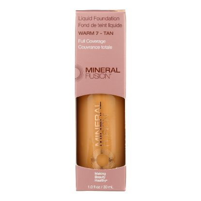 Mineral Fusion - Mkup Liquid Foundation Warm7 - 1 Each-1 FZ