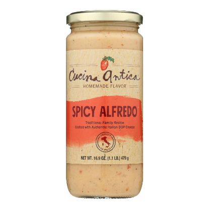 Cucina Antica - Alfredo Sauce Spicy - Case of 6-16.9 OZ
