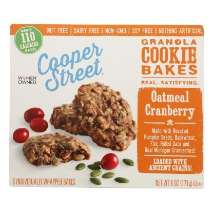 Cooper Street - Granola Bakes Oatmeal Cran - Case of 6 - 6 OZ