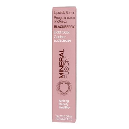 Mineral Fusion - Lipstick Butter Blackberry - 1 Each-.06 OZ