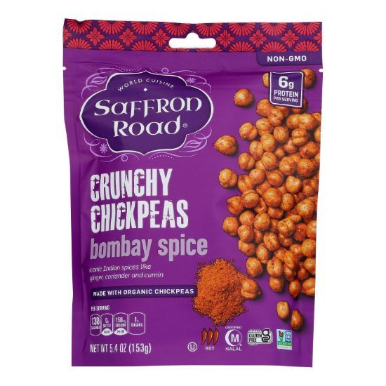 Saffron Road - Chckp Crnchy Bmbyspc - Case of 6-5.4 OZ