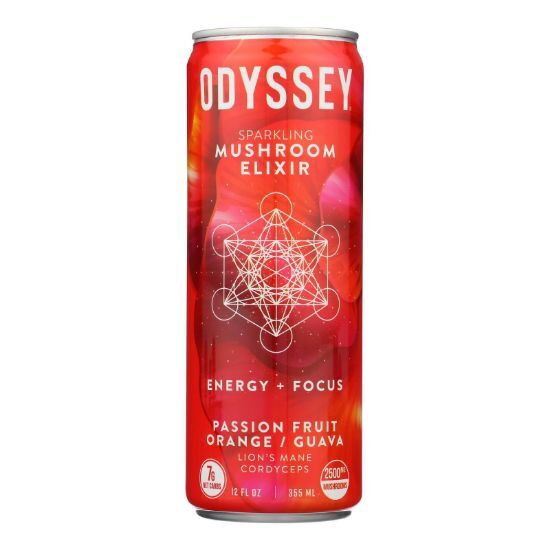 Odyssey - Sparkling Energy Pssn Orng Gva - Case of 12-12 FZ