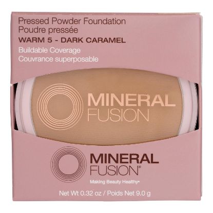 Mineral Fusion - Mkup Pressed Base Warm 5 - 1 Each-.32 OZ