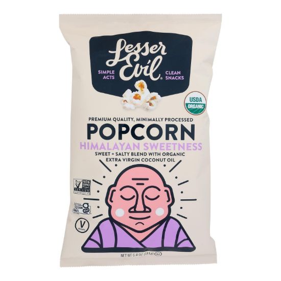 Lesser Evil - Popcorn Himlyn Swtness - Case of 12-6.4 OZ