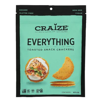 Craize - Corn Crckr Evrythng Toast - Case of 6-4 OZ