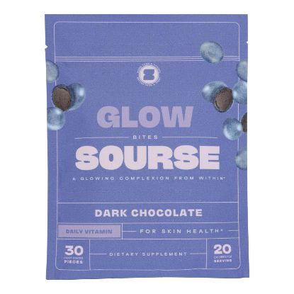 Sourse - Glow Bites Vitamin Infused Chocolate - Case of 6-2.2 OZ