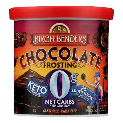 Birch Benders - Frosting Keto Chocolate - Case of 6-10 OZ
