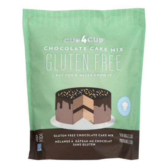 Cup 4 Cup Gluten Free Cake Mix - Case of 6 - 600 GR