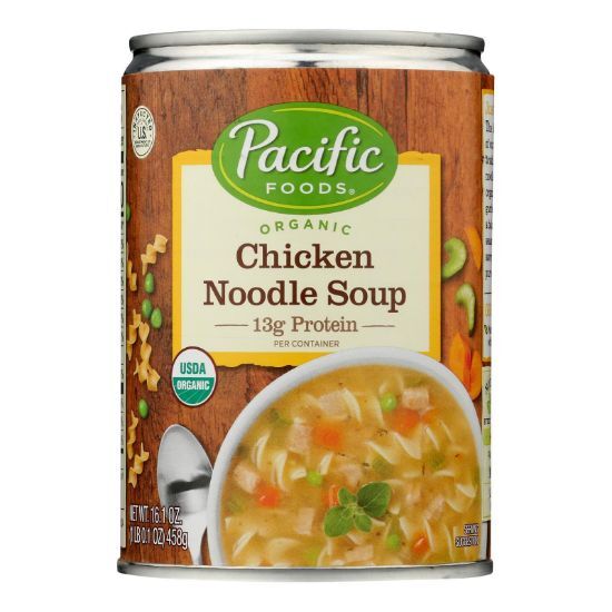 Pacific Foods - Soup Chicken Noodle - Case of 12-16.1 OZ