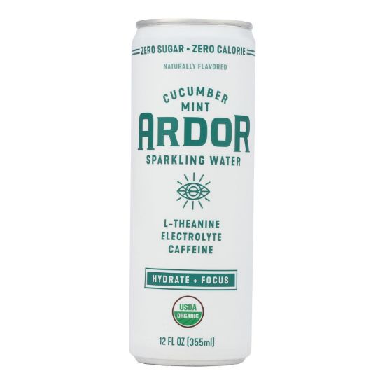 Ardor Sparkling Water - Sparkling Water Cumbr Mint - Case of 12-12 FZ