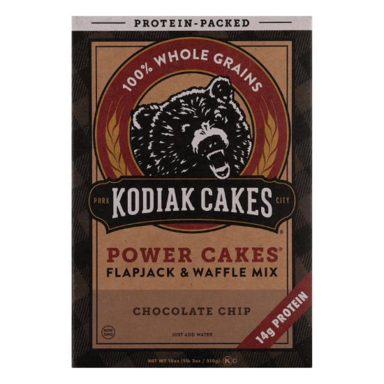 Kodiak Cakes Flapjack & Waffle Mix - Case of 6 - 18 OZ