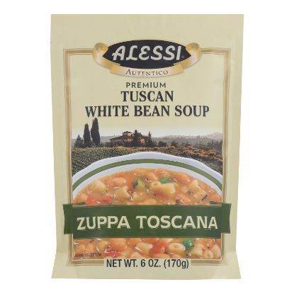 Alessi - Tuscan - White Bean Soup - Case of 6 - 6 oz.