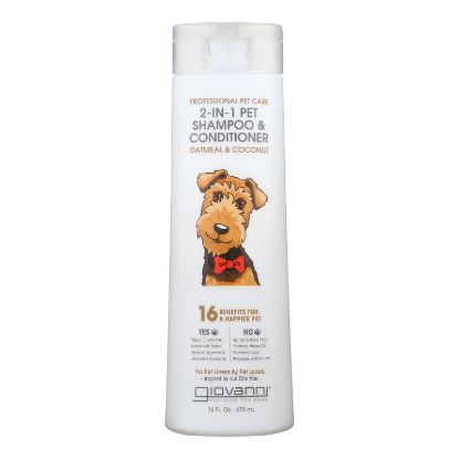 Giovanni Hair Care Products - Pet Shamp&cond Oatml&cnut - 1 Each-16 FZ