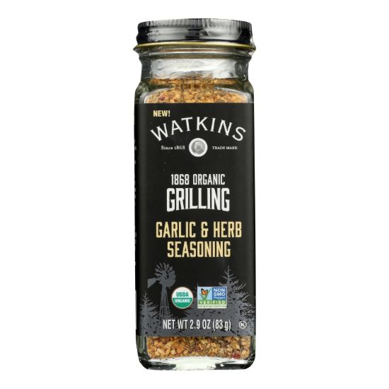 Watkins - Seasoning Garlc Herb - Case of 3-2.9 OZ