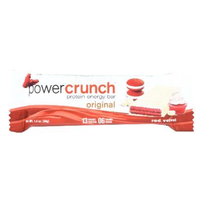 Power Crunch Protein Energy Bar Red Velvet - Case of 12 - 1.4 OZ