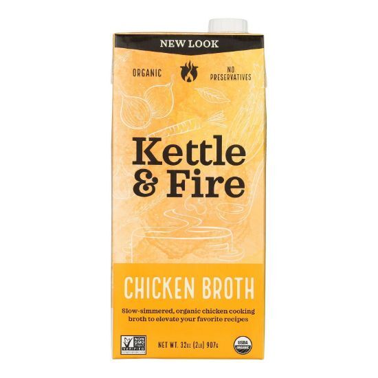 Kettle And Fire - Broth Chicken - Case of 6-32 OZ