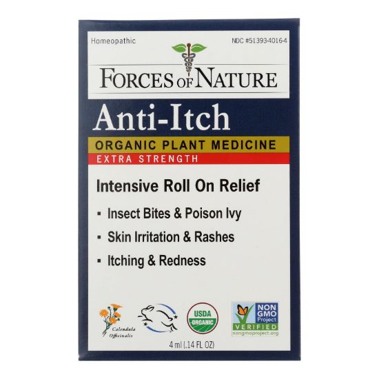 Forces Of Nature - Anti-itch Rb X-str - 1 Each-4 ML