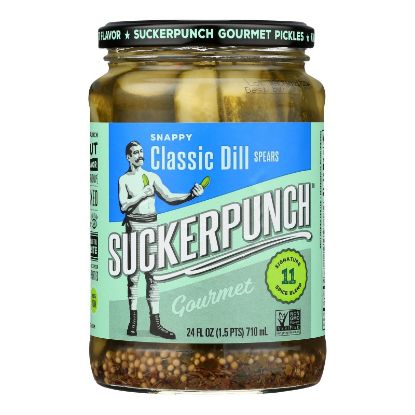 Suckerpunch Gourmet Pickles - Case of 6 - 24 FZ