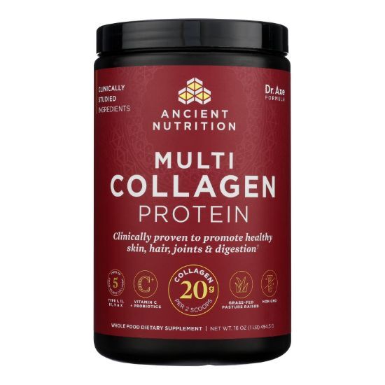 Ancient Nutrition - Mlti Collagen Protein Powder - 1 Each 1-16 OZ