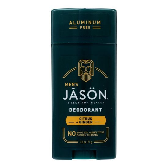 Jason Natural Products - Deodorant Stk Citrus Ginger - 1 Each-2.5 OZ