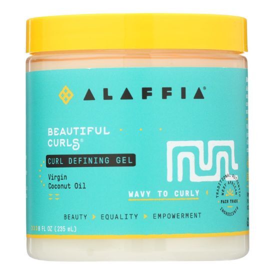 Alaffia - Hair Gel Curl Defining - 1 Each-8 FZ