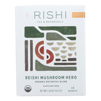 Rishi - Tea Reishi Mushroom Hero - Case of 6-15 BAG