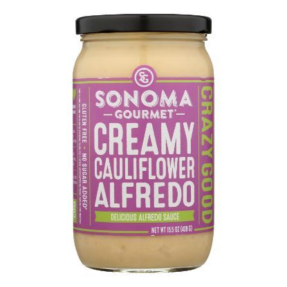 Sonoma Gourmet - Sauce Creamy Califlwr Alfredo - Case of 6-15.5 OZ