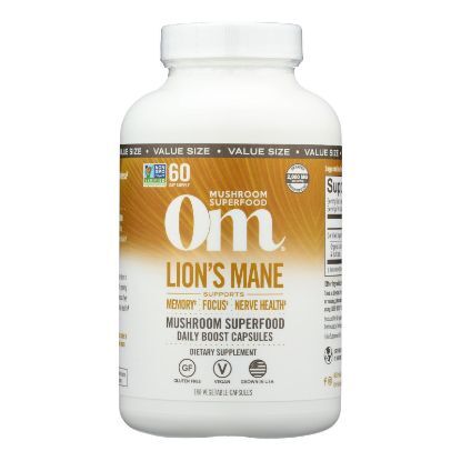 Om - Mush Sprfd Lions Mane - 1 Each-180 CT