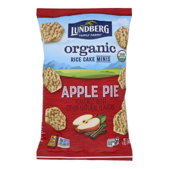 Lundberg Family Farms - Rice Ck Mini Apple Pie - Case of 6-5 OZ