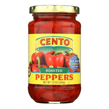 Cento Peppers, Roasted Peppers  - Case of 12 - 12 OZ