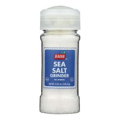 Badia Spices - Spice Seasalt Grinder - Case of 8-4.5 OZ