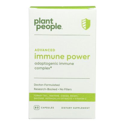 Plant People - Immune Power - 1 Each 1-60 CAP